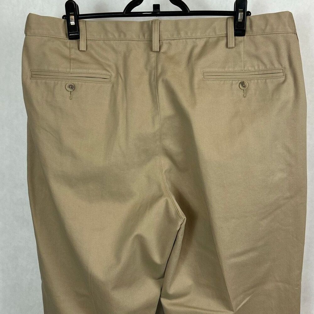 Lands End Mens Chinos Khakis Pants Traditional Fit Sz 40 Stretch Tab Waist 40x29 - Picture 5 of 11